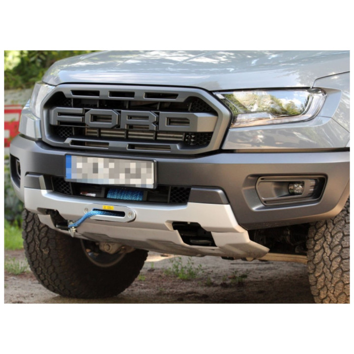 Placă de Montare Ascunsă pentru Troliu, MorE 4x4, Ford Ranger 2019 - 2023 - EDK.ro