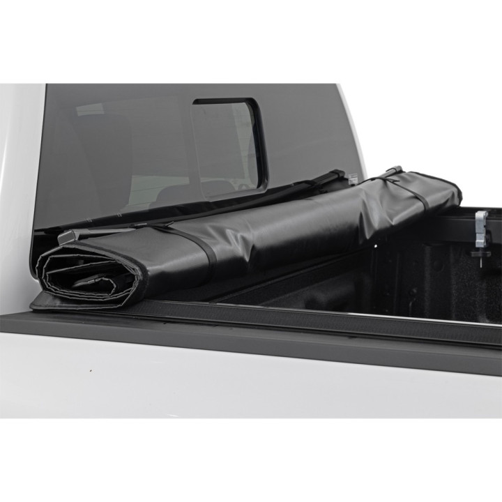 Soft Top Tonneau Bed Cover, Rough Country Roll, Chevrolet Colorado / GMC Canyon Bed Length 5.0 Feet 2014 - Present - EDK.ro
