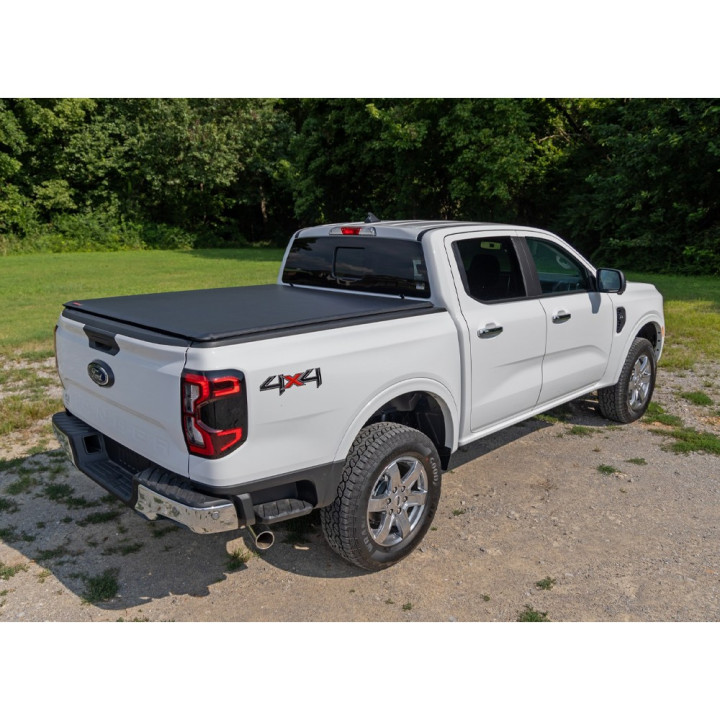 Soft Top Tonneau Bed Cover, Rough Country Roll, Ford Ranger Bed Length 5.0 Feet 2014 - Present - EDK.ro