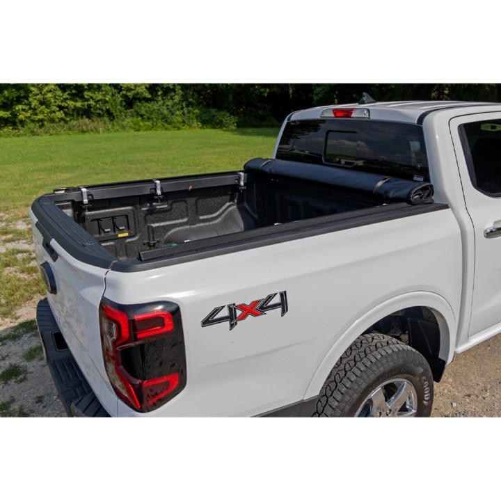 Soft Top Tonneau Bed Cover, Rough Country Roll, Chevrolet Colorado / GMC Canyon Bed Length 5.0 Feet 2014 - Present - EDK.ro