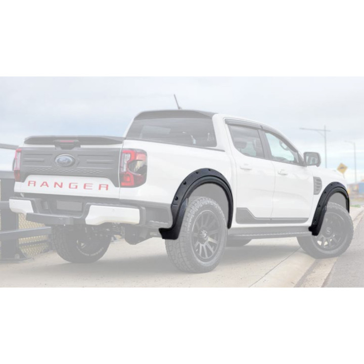 Front and Rear Fender Flares, Air Design Super Bolt Wildtrak, Ford Ranger 2023 - Present - EDK.ro