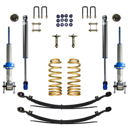 Suspension Lift Kit with Monotube IFP Shock Absorbers, Superior Engineering Lift 2 Inch, Ford Ranger / Volkswagen Amarok 2022 - Present - EDK.ro