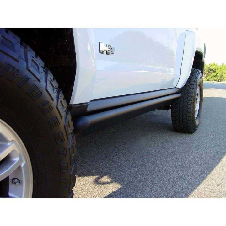 Praguri Laterale Electrice, RealTruck AMP PowerStep, GMC Hummer H3 2006 - 2010 - EDK.ro