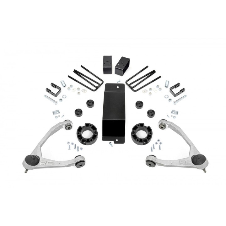 Lift Kit, Rough Country Lift 3.5 Inch, GMC Sierra 1500 2014 - 2018 - EDK.ro