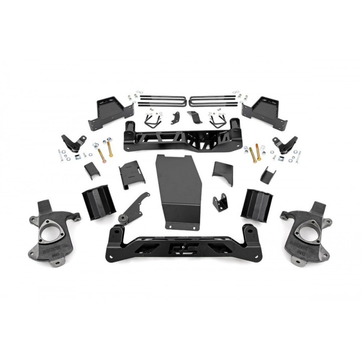 Lift Kit, Rough Country Lift 6 Inch, GMC Sierra 1500 2014 - 2018 - EDK.ro
