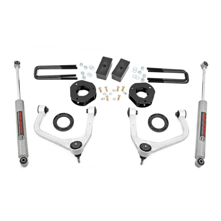 Lift Kit, Rough Country Lift 3.5 Inch, GMC Sierra 1500 2019 - 2024 - EDK.ro