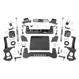 Lift Kit, Rough Country Diesel Lift 6 Inch, GMC Sierra 1500 2019 - 2024 - EDK.ro