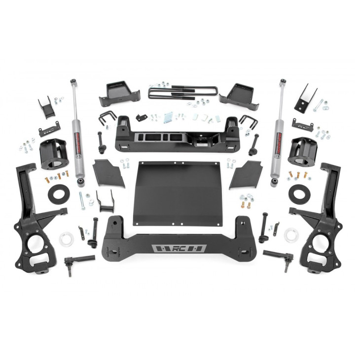 Lift Kit, Rough Country Diesel Lift 6 Inch, GMC Sierra 1500 2019 - 2024 - EDK.ro