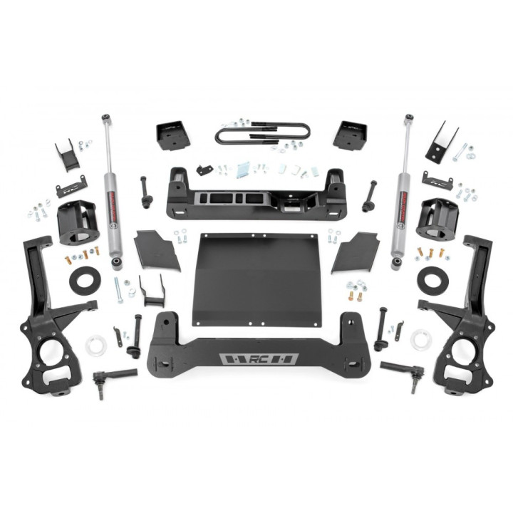 Lift Kit, Rough Country Diesel Lift 6 Inch, GMC Sierra 1500 2019 - 2024 - EDK.ro