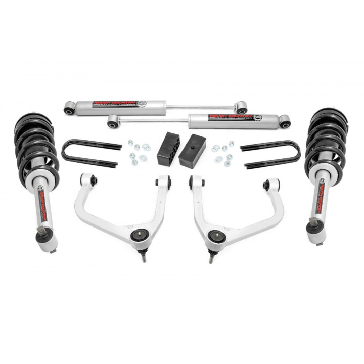 Kit de Ridicare, Rough Country N3 Lift 3.5 Inch, GMC Sierra 1500 2019 - 2024 - EDK.ro