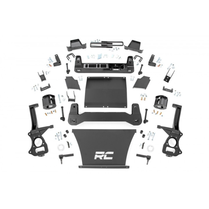 Lift Kit, Rough Country AT4X Lift 4 Inch, GMC Sierra 1500 2019 - Present - EDK.ro