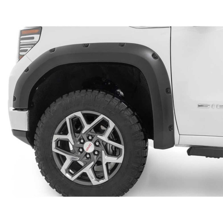 Front and Rear Fender Flares, Rough Country Pocket, GMC Sierra 1500 2019 - Present - EDK.ro