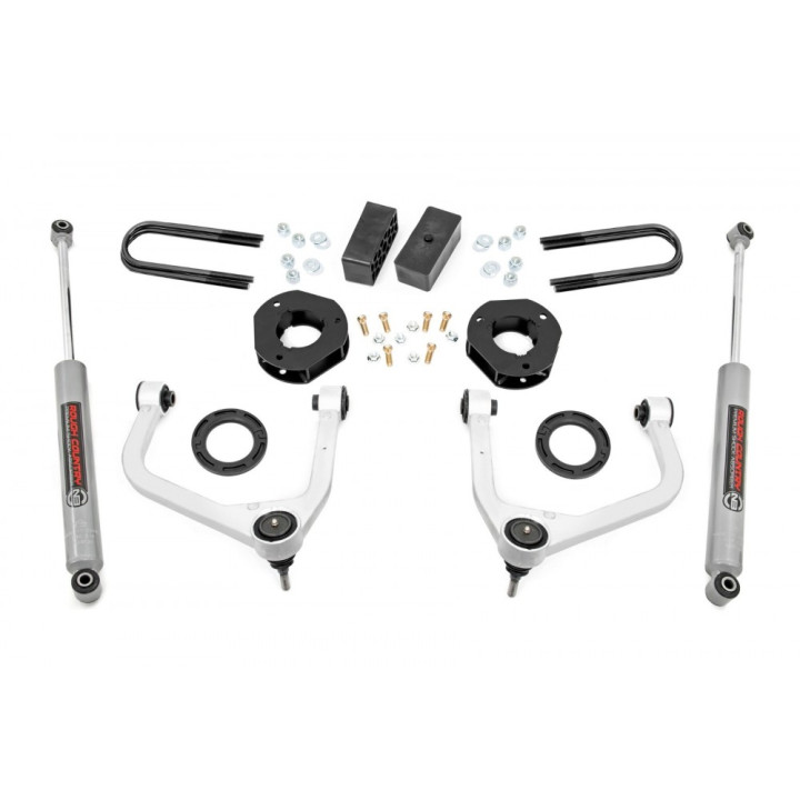 Kit de Ridicare, Rough Country Lift 3.5 Inch, GMC Sierra 1500 2025 - Prezent - EDK.ro