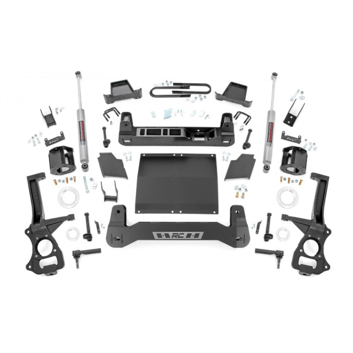 Lift Kit, Rough Country Diesel Lift 6 Inch, GMC Sierra 1500 2025 - Present - EDK.ro