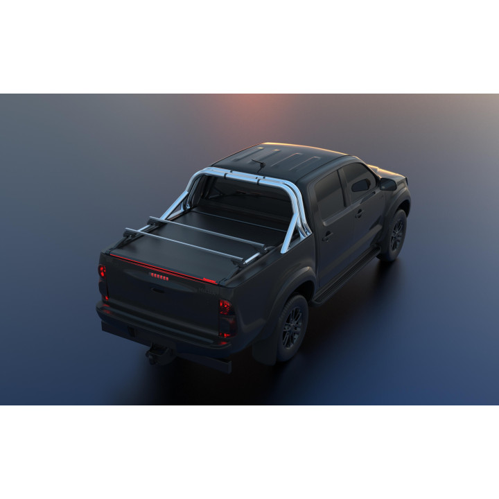 Închidere de Benă Tip Rulou Asistat, Tessera 4x4 Roll+, Toyota Hilux Cabină Dublă 2005 - 2016 - EDK.ro