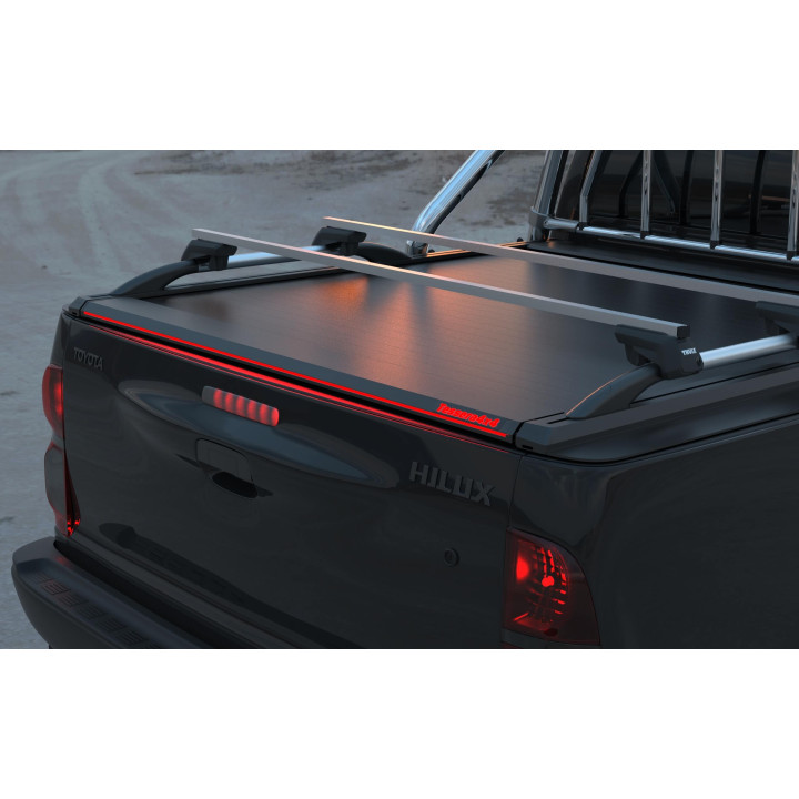Închidere de Benă Tip Rulou Asistat, Tessera 4x4 Roll+, Toyota Hilux Cabină Dublă 2005 - 2016 - EDK.ro