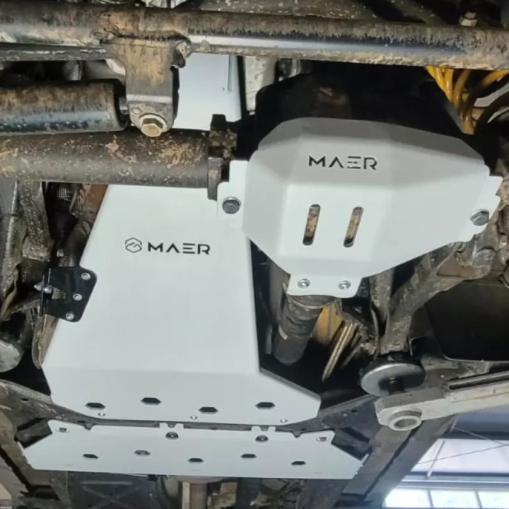 Aluminium Sump Skid Plate, MAER, Ineos Grenadier 2023 - Present - EDK.ro