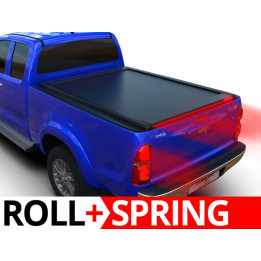 Spring Assisted Roll Top Tonneau Bed Cover, Tessera 4x4 Roll+, Toyota Hilux Extra Cab 2005 - 2016 - EDK.ro