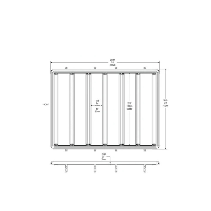 Roof Rack 3/4, Leitner Designs ACS, Ineos Grenadier 2023 - Present - EDK.ro