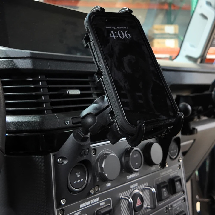 Suport Sferic pentru Telefon pe Bord, Agile Offroad, Ineos Grenadier 2023 - Prezent, Ineos Grenadier Quartermaster 2024 - Prezen