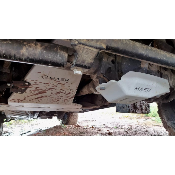 Aluminium Front Differential Skid Plate, MAER, Ineos Grenadier 2023 - Present, Ineos Grenadier Quartermaster 2024 - Present - ED