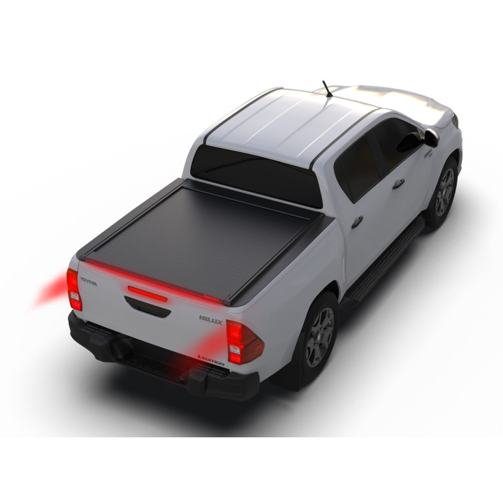 Închidere de Benă Tip Rulou Asistat, Tessera 4x4 Roll+, Toyota Hilux Cabină Dublă 2016 - 2026 - EDK.ro