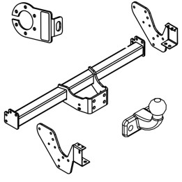 Hitch, Auto-Hak, Isuzu D-Max 2002 - 2012 - EDK.ro
