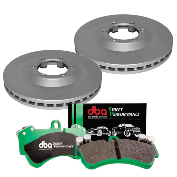 Kit Frână Față, DBA Plain Street Performance, Isuzu D-Max 2002 - 2019 - EDK.ro