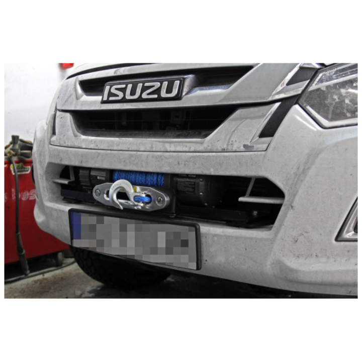 Hidden Winch Mounting Plate, MorE 4x4, Isuzu D-Max 2011 - 2017 - EDK.ro