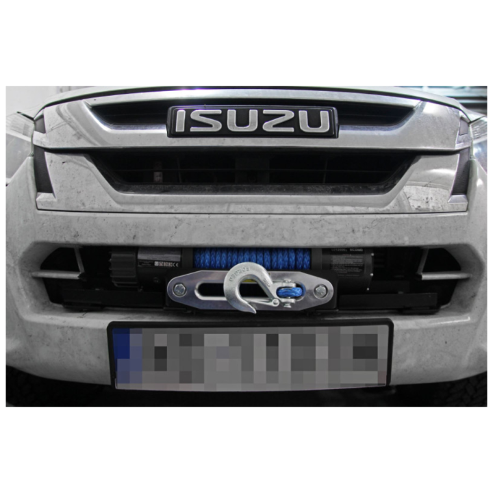 Hidden Winch Mounting Plate, MorE 4x4, Isuzu D-Max 2011 - 2017 - EDK.ro