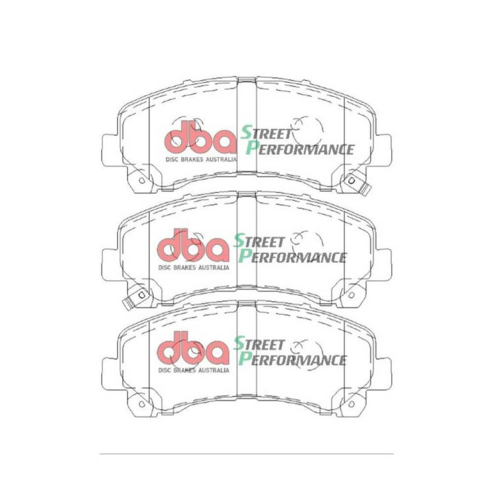 Set Frână Față, DBA X-Gold Street Performance, Isuzu D-Max 2011 - 2019 - EDK.ro