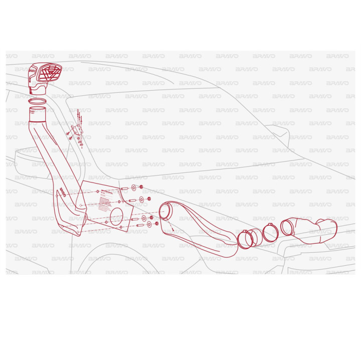 Snorkel, Bravo, Isuzu D-Max 2020 - Present - EDK.ro