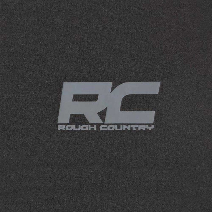 Seat Cover Set Neoprene Black, Rough Country, Jeep Cherokee 1984 - 2001 - EDK.ro