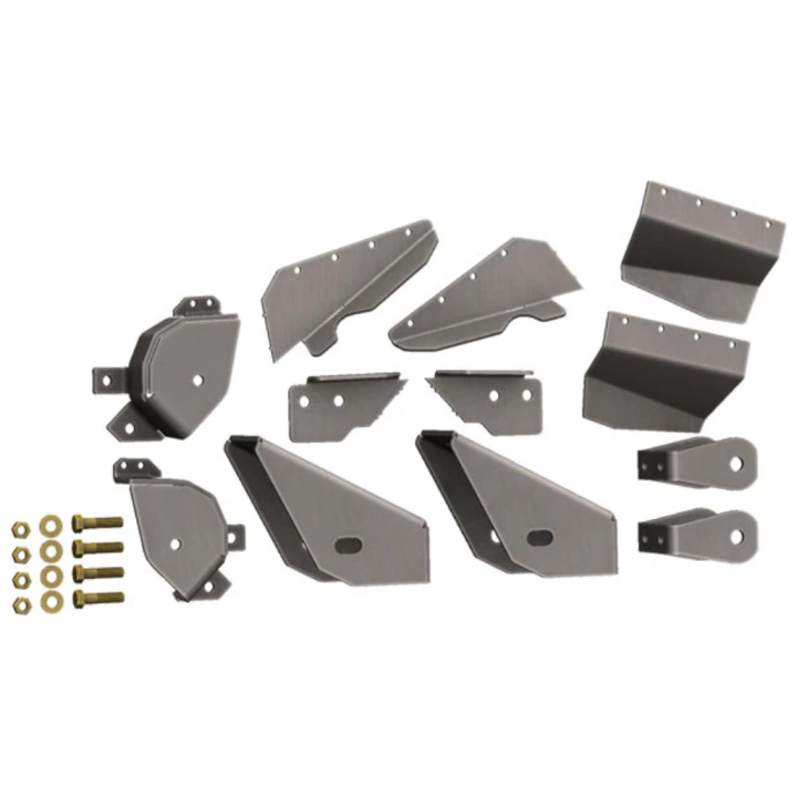 Front Chassis Replacement Frame Brackets, Barnes 4WD, Jeep Cherokee 1984 - 2001 - EDK.ro