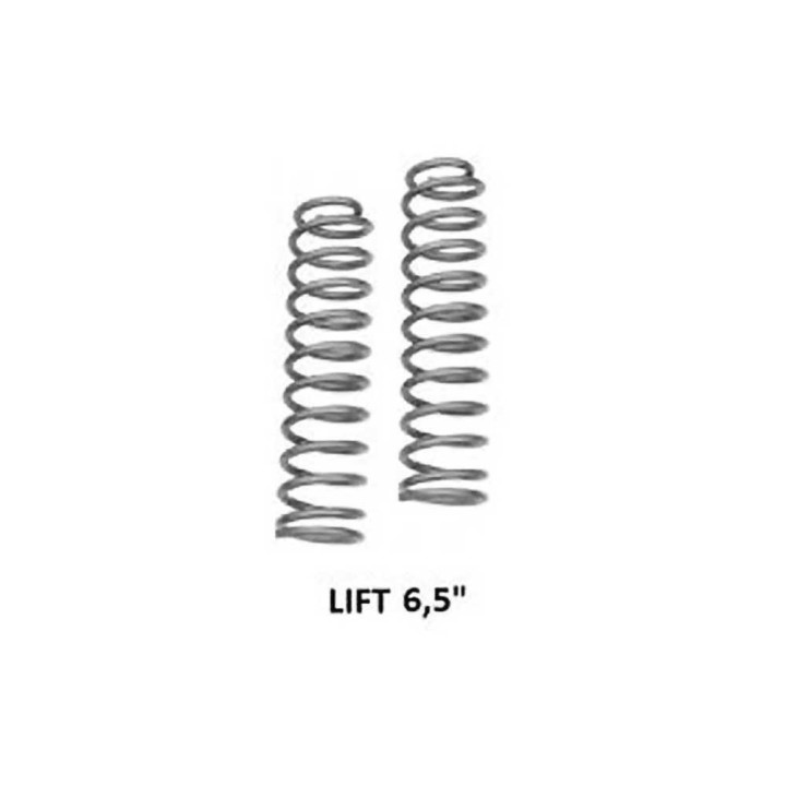 Front Coil Springs, Rough Country Lift 6.5 Inch, Jeep Cherokee 1984 - 2001 - EDK.ro