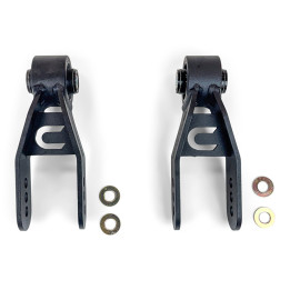Rear Adjustable Shackles, Clayton Off Road Lift 1.5-2 Inch, Jeep Cherokee 1984 - 2001 - EDK.ro