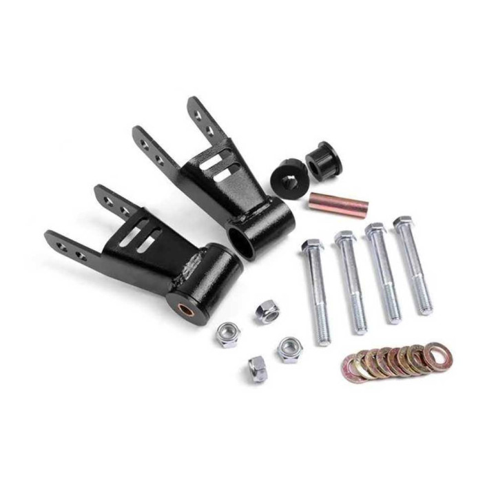 Rear Shackles, Rough Country Lift 1.5-2 Inch, Jeep Cherokee 1984 - 2001 - EDK.ro