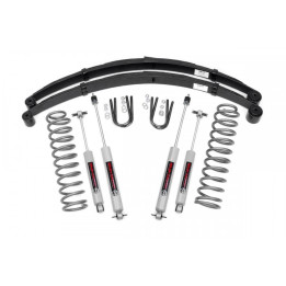 Lift Kit, Rough Country Lift 3 Inch, Jeep Cherokee 1984 - 2001 - EDK.ro