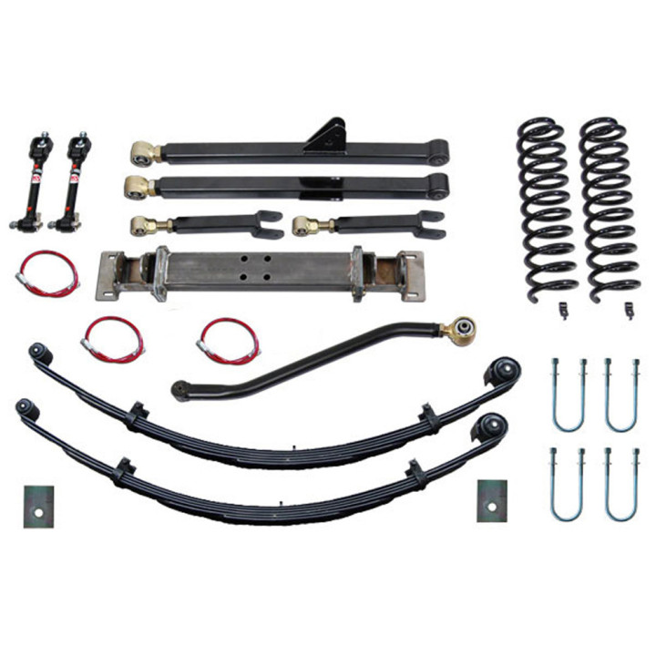 Suspension Long Arm Kit, Clayton Off Road Lift 4.5 Inch, Jeep Cherokee 1984 - 2001 - EDK.ro