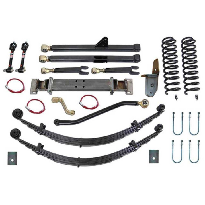 Suspension Long Arm Kit, Clayton Off Road Lift 6.5 Inch, Jeep Cherokee 1984 - 2001 - EDK.ro