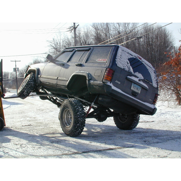 Kit Suspensie de Ridicare Braț Lung cu Conversie Elicoidală Spate, Clayton Off Road Lift 6.5 Inch, Jeep Cherokee 1984 - 2001 - E