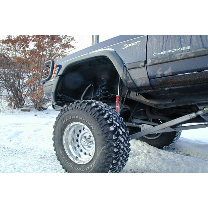 Kit Suspensie de Ridicare Braț Lung cu Conversie Elicoidală Spate, Clayton Off Road Lift 6.5 Inch, Jeep Cherokee 1984 - 2001 - E