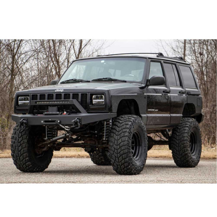 Kit Suspensie de Ridicare Braț Lung Np242, Rough Country Lift 6.5 Inch, Jeep Cherokee 1984 - 2001 - EDK.ro