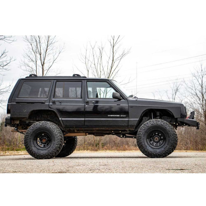 Kit Suspensie de Ridicare Braț Lung Np242, Rough Country Lift 6.5 Inch, Jeep Cherokee 1984 - 2001 - EDK.ro