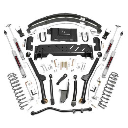 Suspension Long Arm Kit, Rough Country Lift 4.5 Inch, Jeep Cherokee 1984 - 2001 - EDK.ro