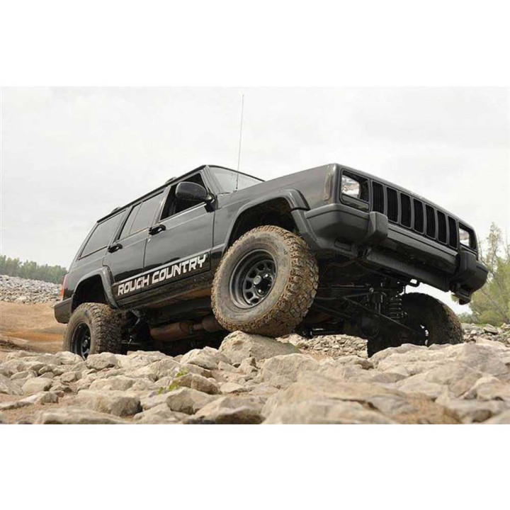 Suspension Long Arm Kit, Rough Country Lift 4.5 Inch, Jeep Cherokee 1984 - 2001 - EDK.ro
