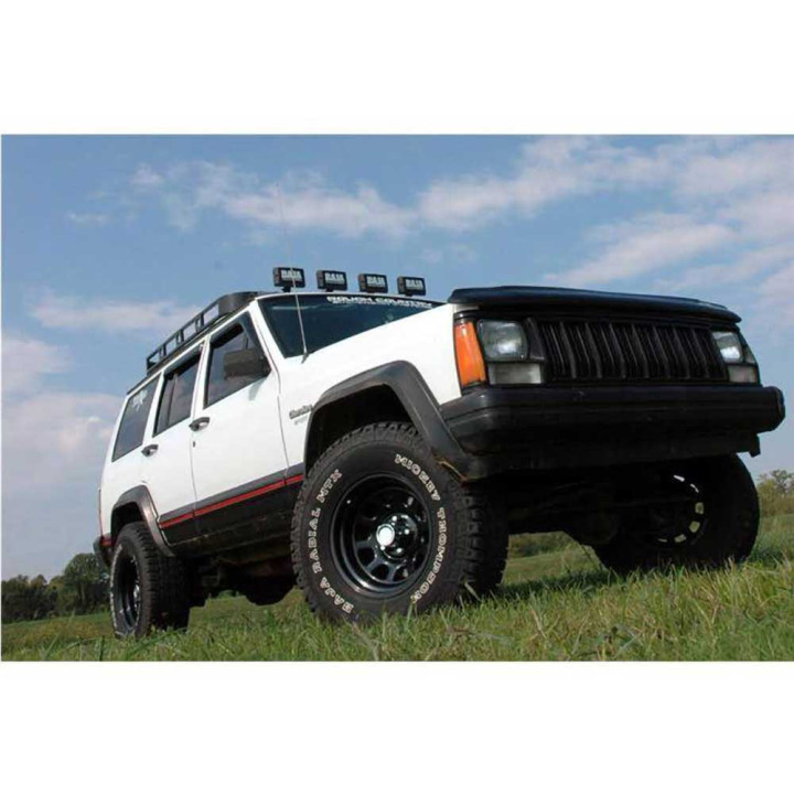 Kit Suspensie de Ridicare cu Amortizoare N3, Rough Country Lift 3 Inch, Jeep Cherokee 1984 - 2001 - EDK.ro