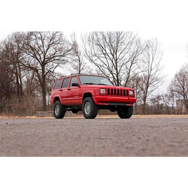 Kit Suspensie de Ridicare cu Amortizoare N3, Rough Country Lift 3 Inch, Jeep Cherokee 1984 - 2001 - EDK.ro