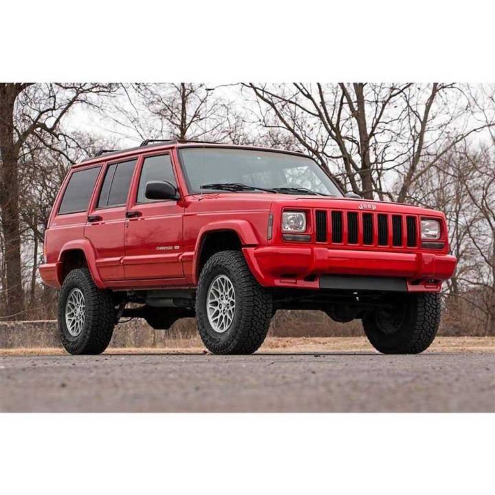 Kit Suspensie de Ridicare cu Amortizoare N3, Rough Country Lift 3 Inch, Jeep Cherokee 1984 - 2001 - EDK.ro