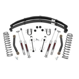 Suspension Lift Kit, Rough Country Lift 4.5 Inch, Jeep Cherokee 1984 - 2001 - EDK.ro